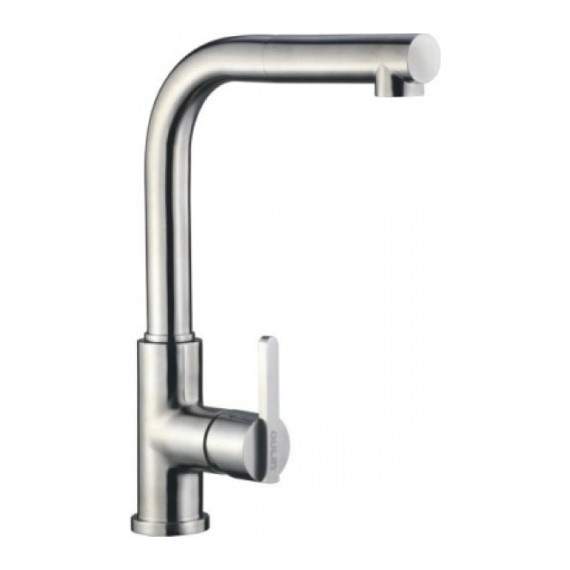 Смеситель для кухни Oulin OL-8607S, сатин - фото 