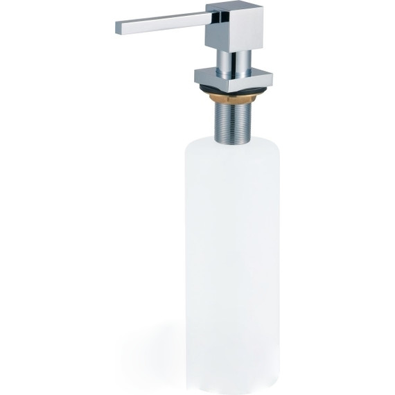 Дозатор для моющего средства Oulin OL-401FS, сатин - фото 