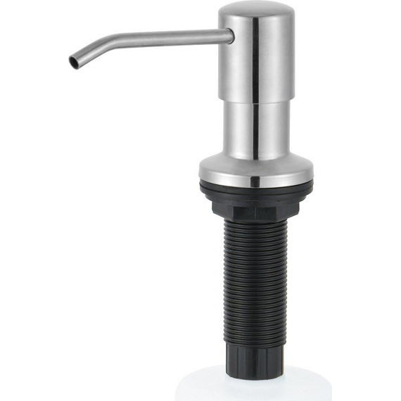 Дозатор для моющего средства Oulin OL-401DS, сатин - фото 2