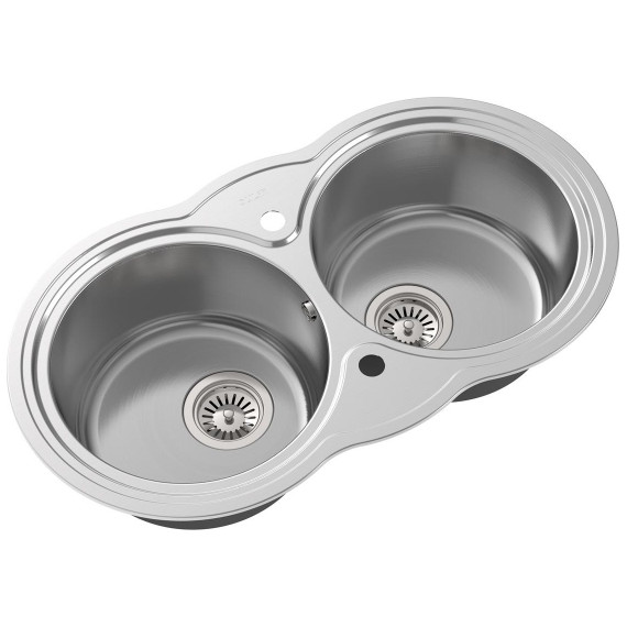 Кухонная мойка Oulin OL-362 1 мм, нержавеющая сталь - фото 