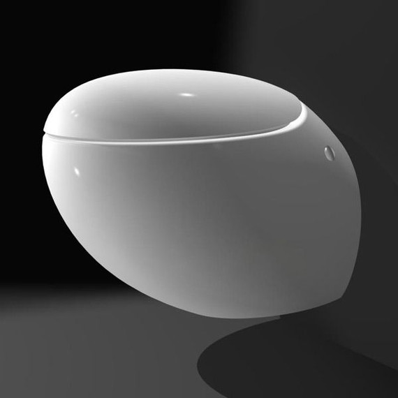 Унитаз подвесной Laufen ILBAGNOALESSI ONE Rimless 8.2097.1.400.000.1 - фото 4