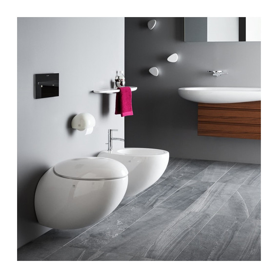 Унитаз подвесной Laufen ILBAGNOALESSI ONE Rimless 8.2097.1.400.000.1 - фото 5