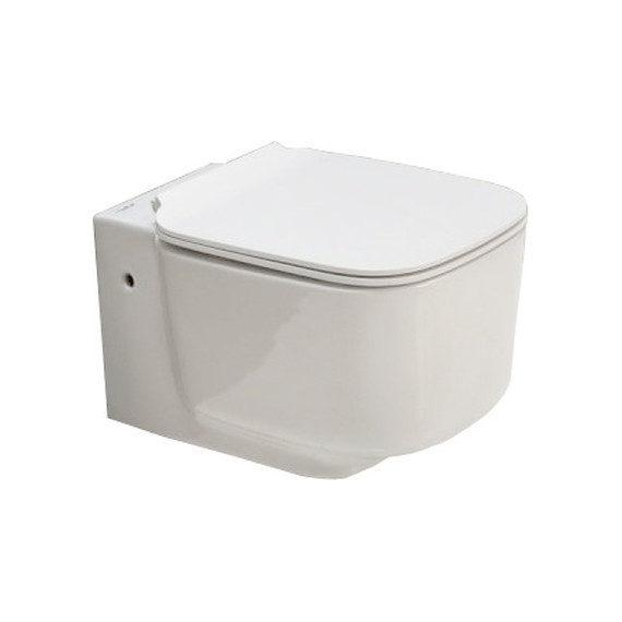 Унитаз подвесной безободковый BelBagno Vaso BB127CH - фото 3