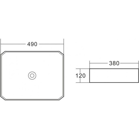 Раковина-чаша BelBagno 49 см BB1386 - фото 3