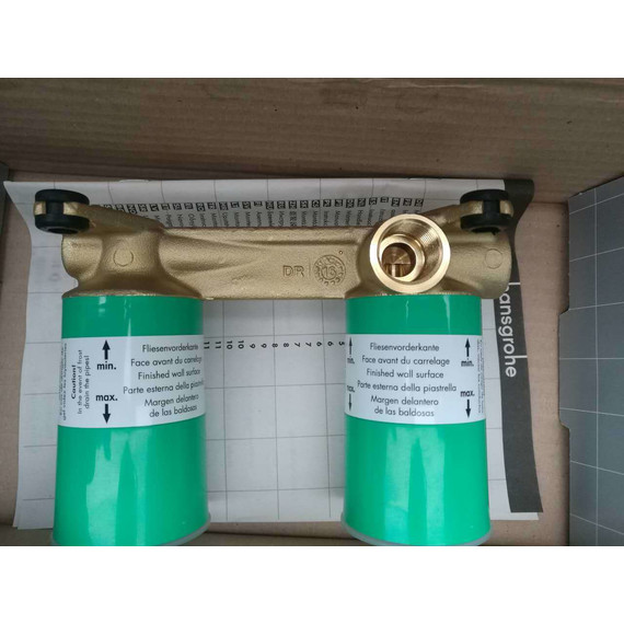 Скрытая часть для однорычажного смесителя для раковины Hansgrohe 13622180 - фото 5