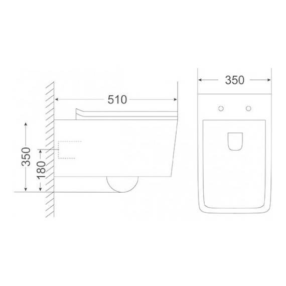Унитаз подвесной безободковый Sole Soho с крышкой микролифт - фото 3