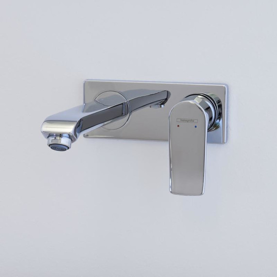 Смеситель для раковины настенный Hansgrohe Metris 31086000 - фото 7