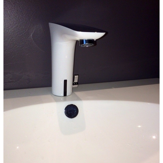 Смеситель для раковины Hansgrohe PURAVIDA 15170400, белый/хром - фото 4