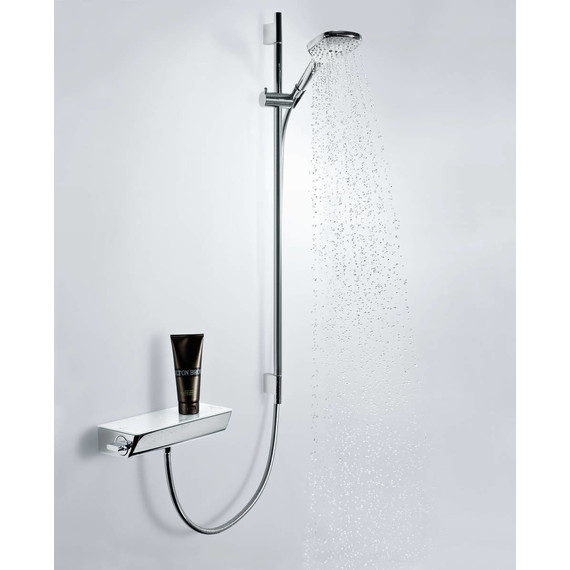 Душевой гарнитур Hansgrohe Raindance Select E 120/Unica’S Puro 26621400, белый/хром - фото 4