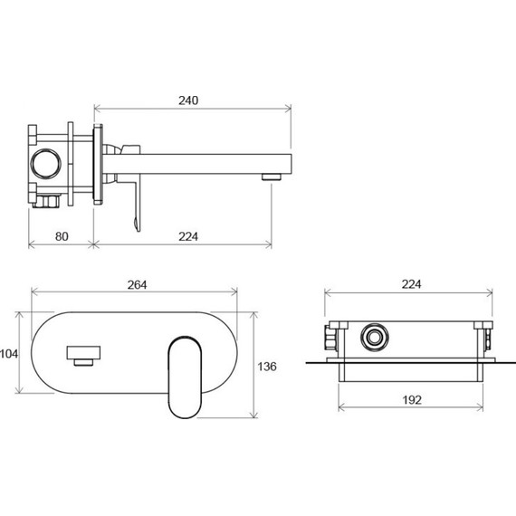 Смеситель для раковины Ravak Chrome CR 019.00 X070093 - фото 8