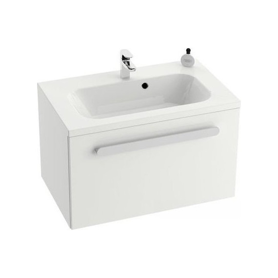 Тумба подвесная с раковиной Ravak Chrome SDU 60 см X000000530, белый - фото 2