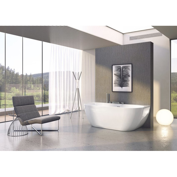 Ванна акриловая Ravak Freedom W 165х80 см XC00100024, Размер - мм: 1650х800 - фото 3