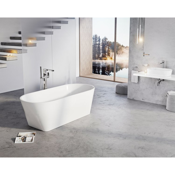 Ванна акриловая Ravak Solo 180х80 см XC00100025, Размер - мм: 1800х800 - фото 4