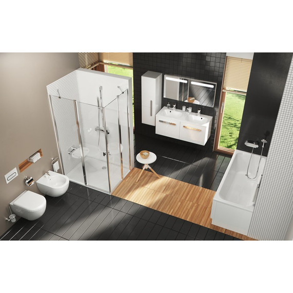 Унитаз подвесной Ravak Uni Chrome RimOff X01535, Цвет производителя: белый - фото 4