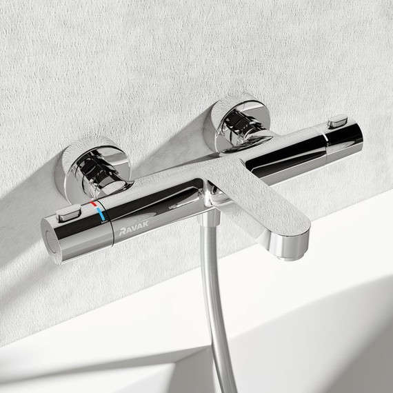 Смеситель для ванны с термостатом Ravak Termo TE 023.00/150 X070097 - фото 3