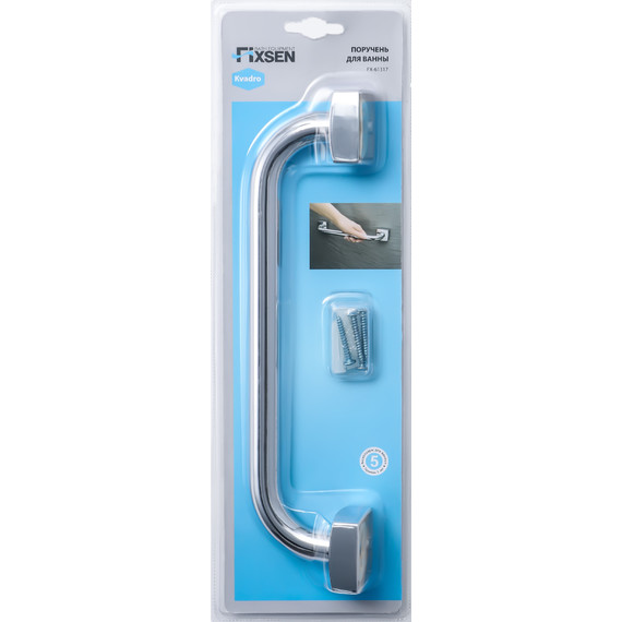 Поручень для ванны Fixsen Kvadro FX-61317 30 см - фото 3