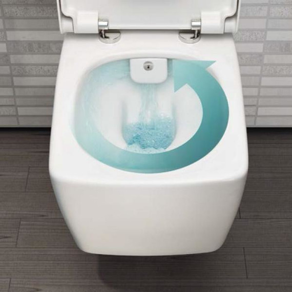 Унитаз-биде подвесной безободковый Vitra Metropole 7672B003-1687 - фото 3