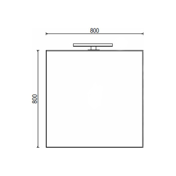 Зеркало Акватон Брук 80 см 1A200202BC010 - фото 2
