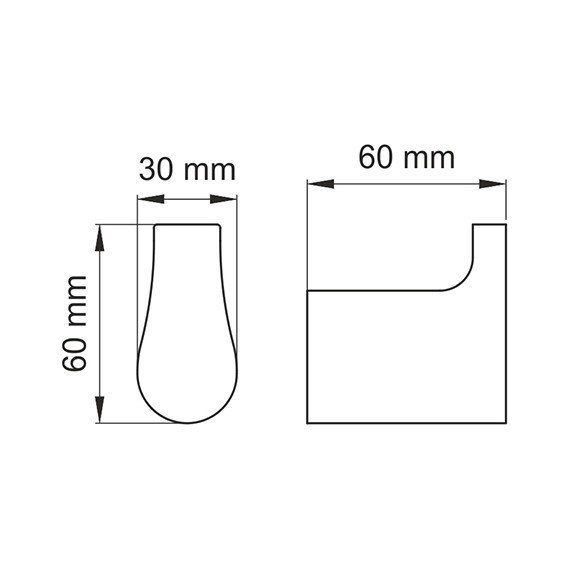 Крючок WasserKraft Elbe K-7223, цвет чёрный - фото 4