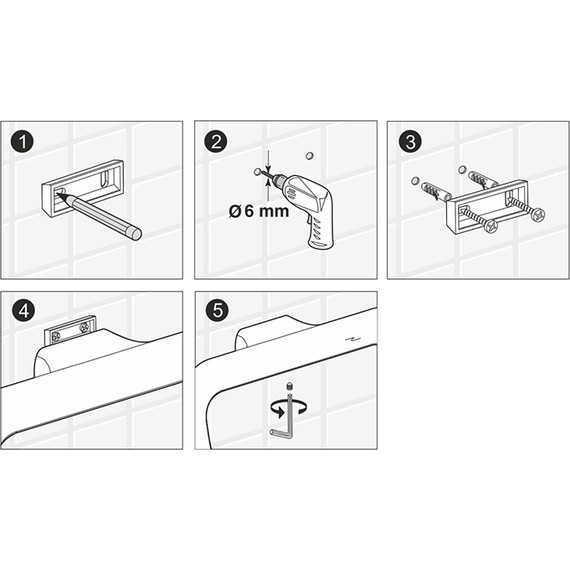 Стакан для зубных щеток WasserKraft Elbe K-7228, цвет чёрный - фото 3