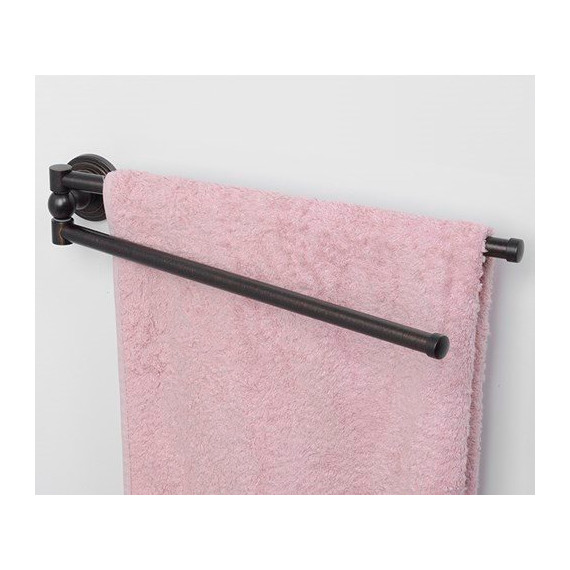 Полотенцедержатель WasserKraft Isar K-7331, цвет тёмная бронза - фото 2