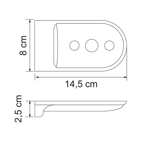 Мыльница WasserKraft Kammel K-8369 - фото 5