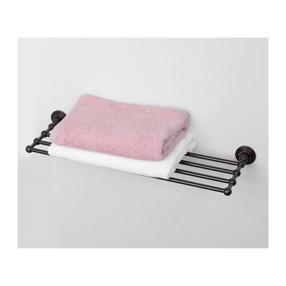 Полка для полотенец WasserKraft Isar K-7311, цвет тёмная бронза - фото 2