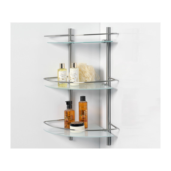 Полка стеклянная WasserKraft Ammer K-3733 30 см - фото 2