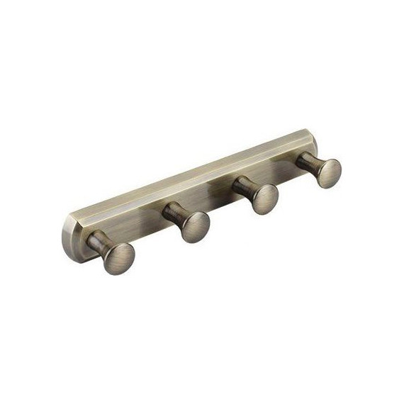 Набор крючков WasserKraft Exter K-1094, цвет светлая бронза - фото 