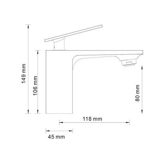 Смеситель для раковины WasserKraft Alme 1503 - фото 7