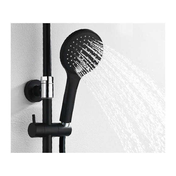 Душевая стойка WasserKraft Abens A17401, чёрный - фото 8