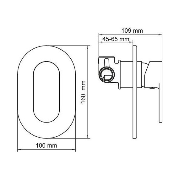 Набор для гигиенического душа WasserKraft A117451, чёрный - фото 3