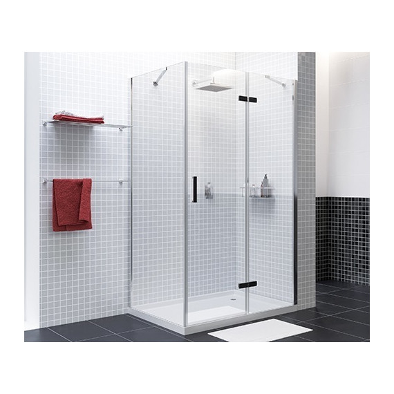 Душевое ограждение WasserKraft Aller 120х80 см R 10H06RBLACK, чёрный/прозрачное - фото 4