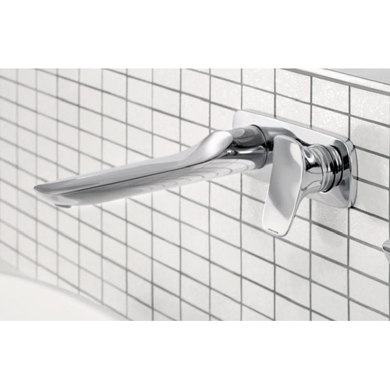 Смеситель для раковины настенный Kludi Ambienta 226 мм 532450575 - фото 6