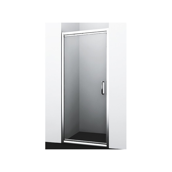 Душевая дверь WasserKraft Salm 100 см 27I12, хром/прозрачное - фото 