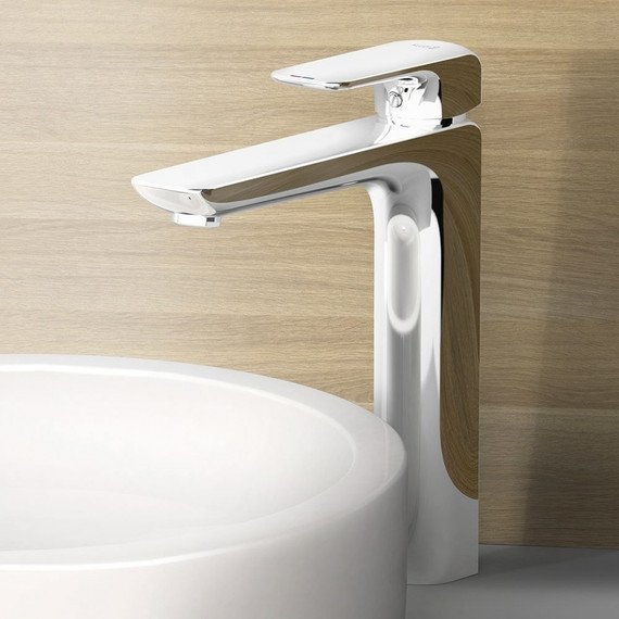 Смеситель для раковины высокий Kludi Ameo 205 мм 412960575 - фото 5