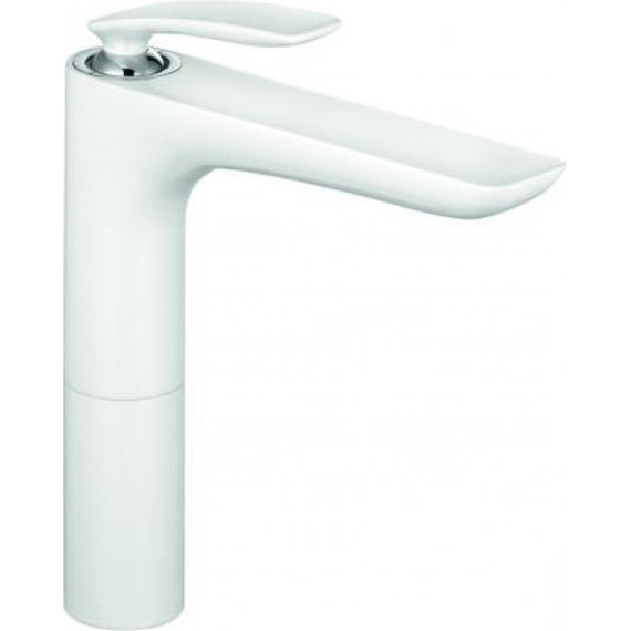 Смеситель для раковины высокий Kludi Balance 212 мм 522969175, белый - фото 
