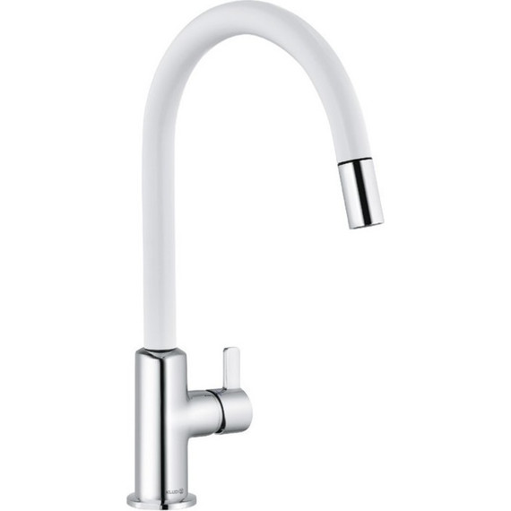 Смеситель для кухни Kludi Bingo Star XS 468519378, белый - фото 