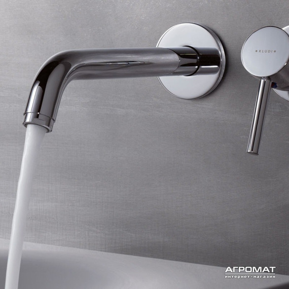 Смеситель для раковины настенный Kludi Bozz 230 мм 382450576 - фото 2