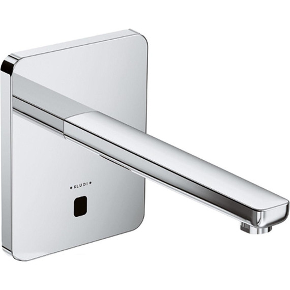 Смеситель для раковины настенный электронный Kludi Zenta 240 мм 3840205 - фото 