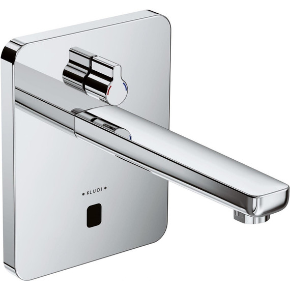 Смеситель для раковины настенный электронный Kludi Zenta 190 мм 3850005 - фото 
