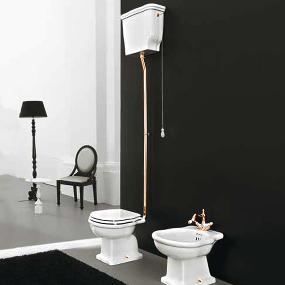 Унитаз-компакт ArtCeram Hermitage HEV002 01 00 (высокий бачок) - фото 4