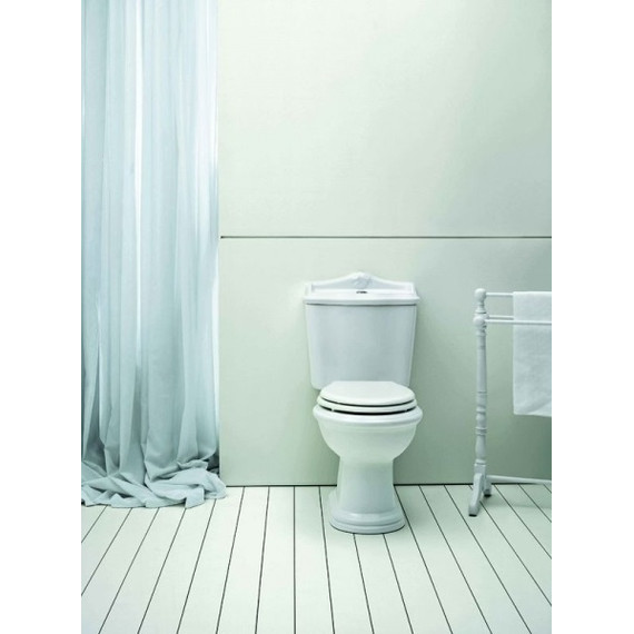 Унитаз-компакт Azzurra Jubilaeum JUVCMP000000BI с крышкой микролифт - фото 3