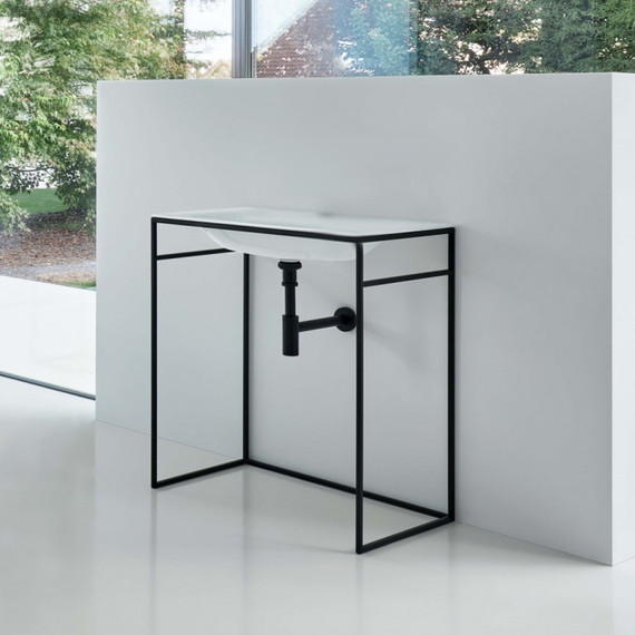 Раковина с каркасом Bette Lux Shape 80 см A171-000 HLW1 - фото 2