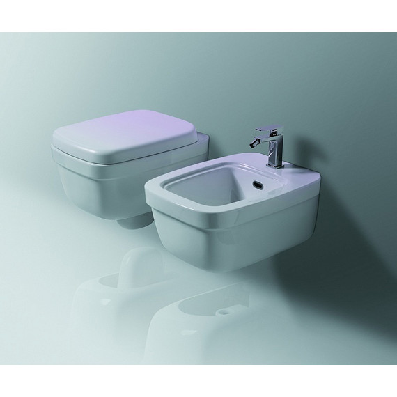 Унитаз подвесной Simas Evolution EVO18bi, Цвет производителя: белый - фото 3