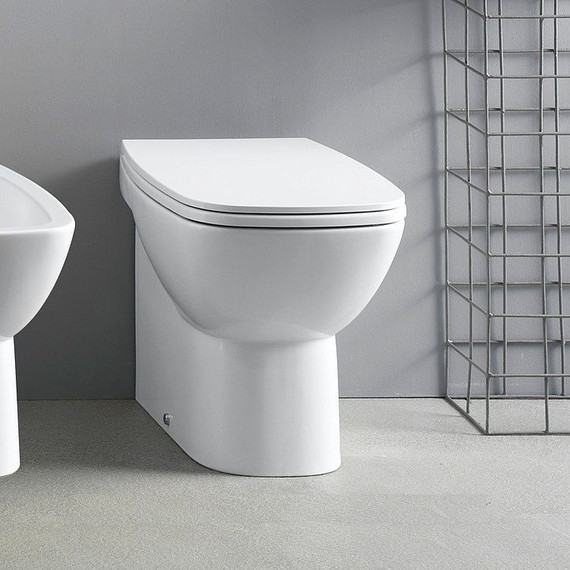 Унитаз приставной Globo Daily DA002.BI - фото 4