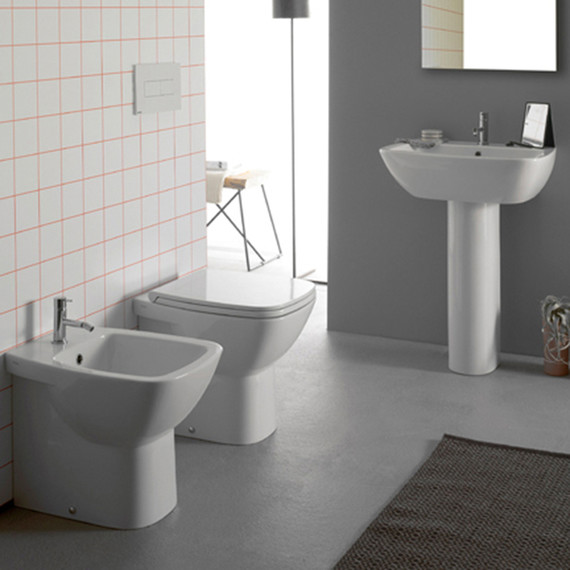 Унитаз приставной Globo Daily DA002.BI - фото 5