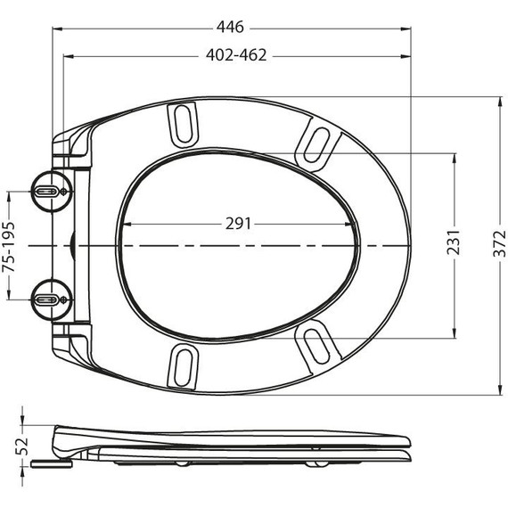 Сиденье с крышкой для унитаза BelBagno Prospero микролифт BB2004SC - фото 2