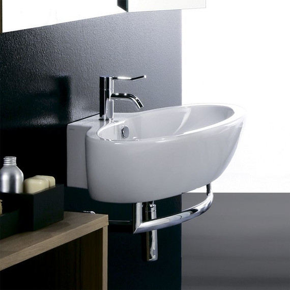 Раковина-чаша Simas Lft Spazio 75 см LFT34bi*1 - фото 4