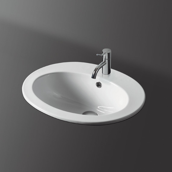 Раковина врезная на столешницу Simas Top e lavabi d'arredo 55 см S52bi*1 - фото 2